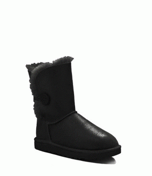 Bomber Bailey Button Black 5838